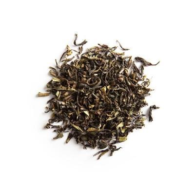 Darjeeling Second Flush loose leaf tea on white background